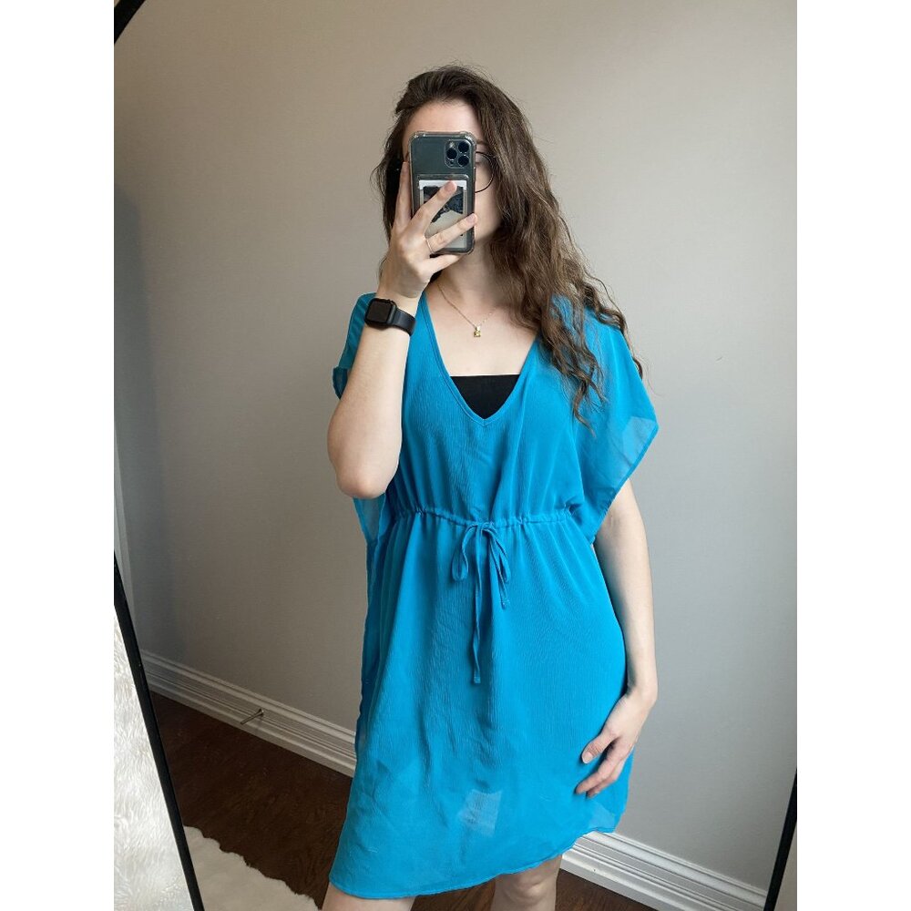 Blue Merona XL Bathing Suit Coverup
